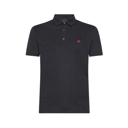 Polo Uomo con logo ricamato Blu Peuterey- Francavilla Moda